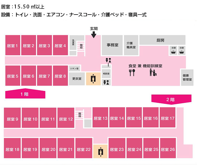 館内平面図